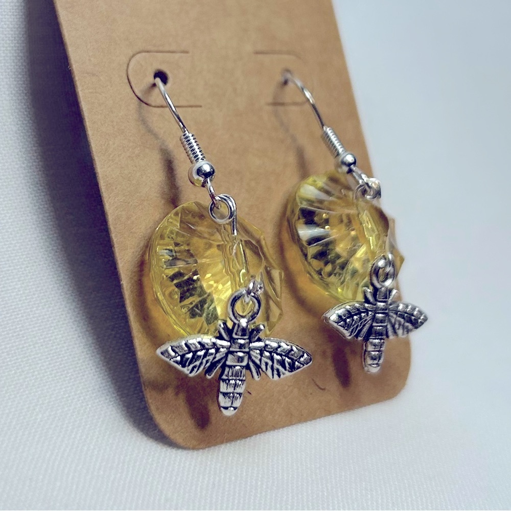 Honey Bee Earrings